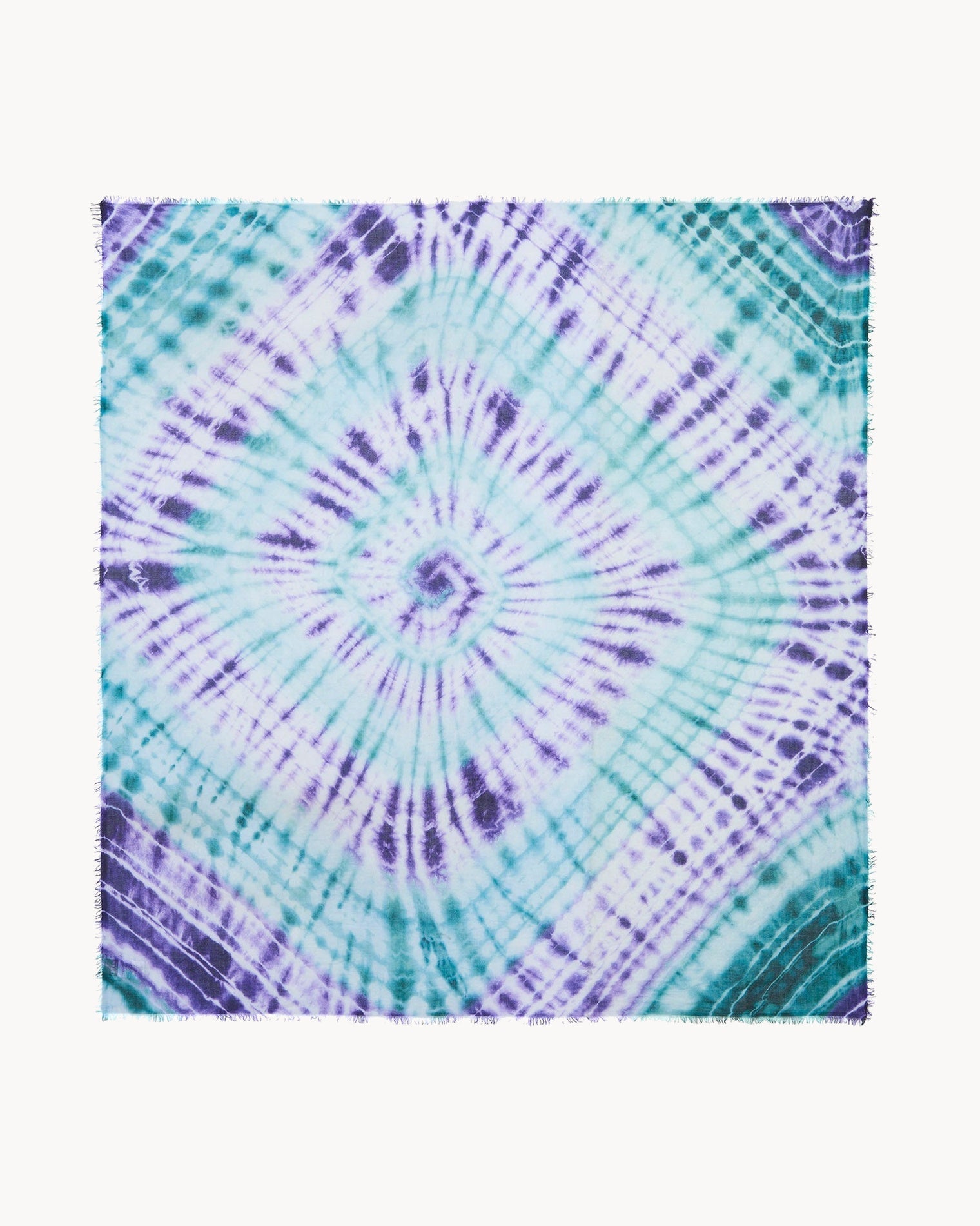KUJTEN Very Large Bandana Effy Sunny Deep Purple - Bandana
