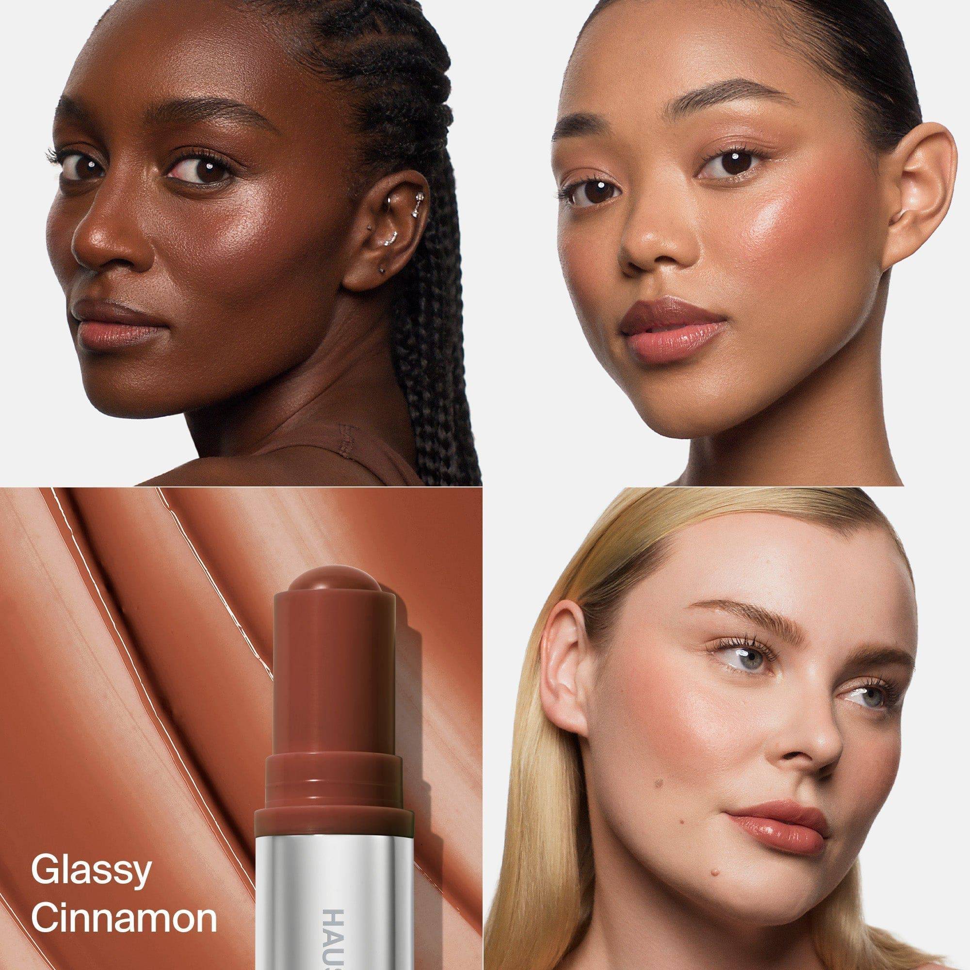 Haus Labs Color Fuse Glassy Blush Balm Stick - Allık