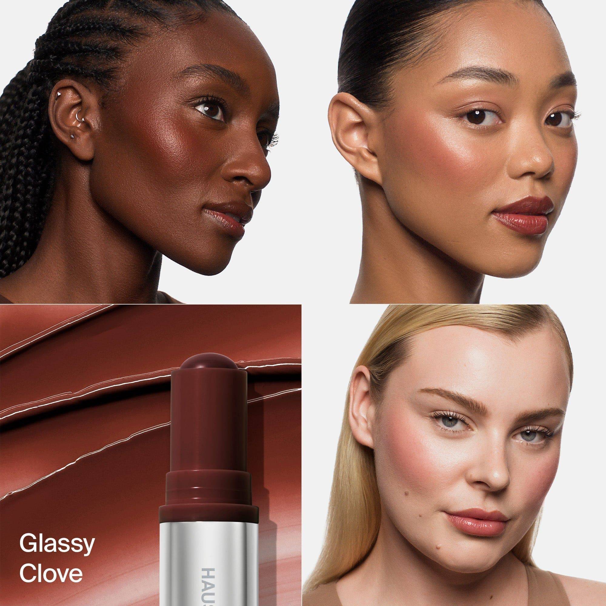 Haus Labs Color Fuse Glassy Blush Balm Stick - Allık