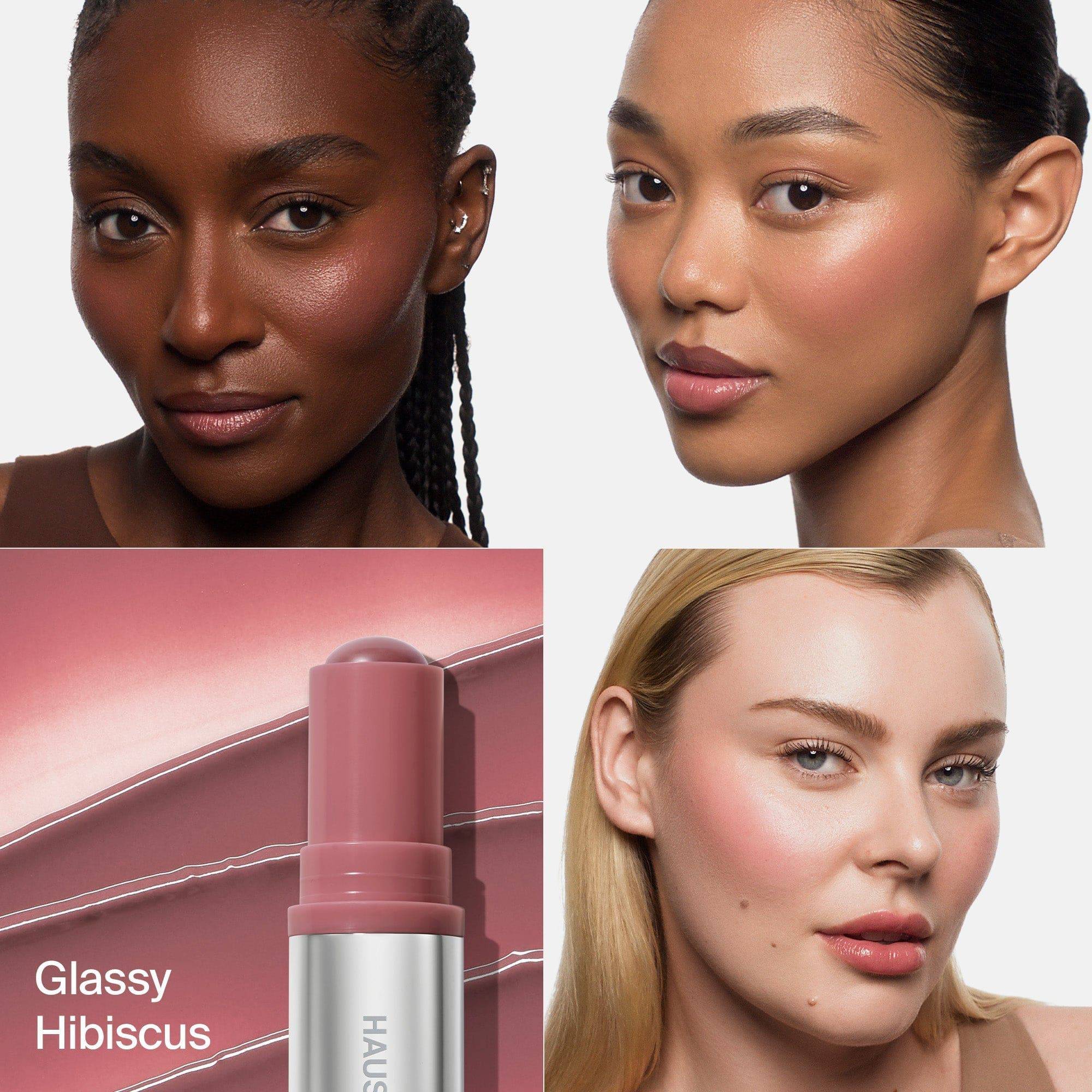 Haus Labs Color Fuse Glassy Blush Balm Stick - Allık