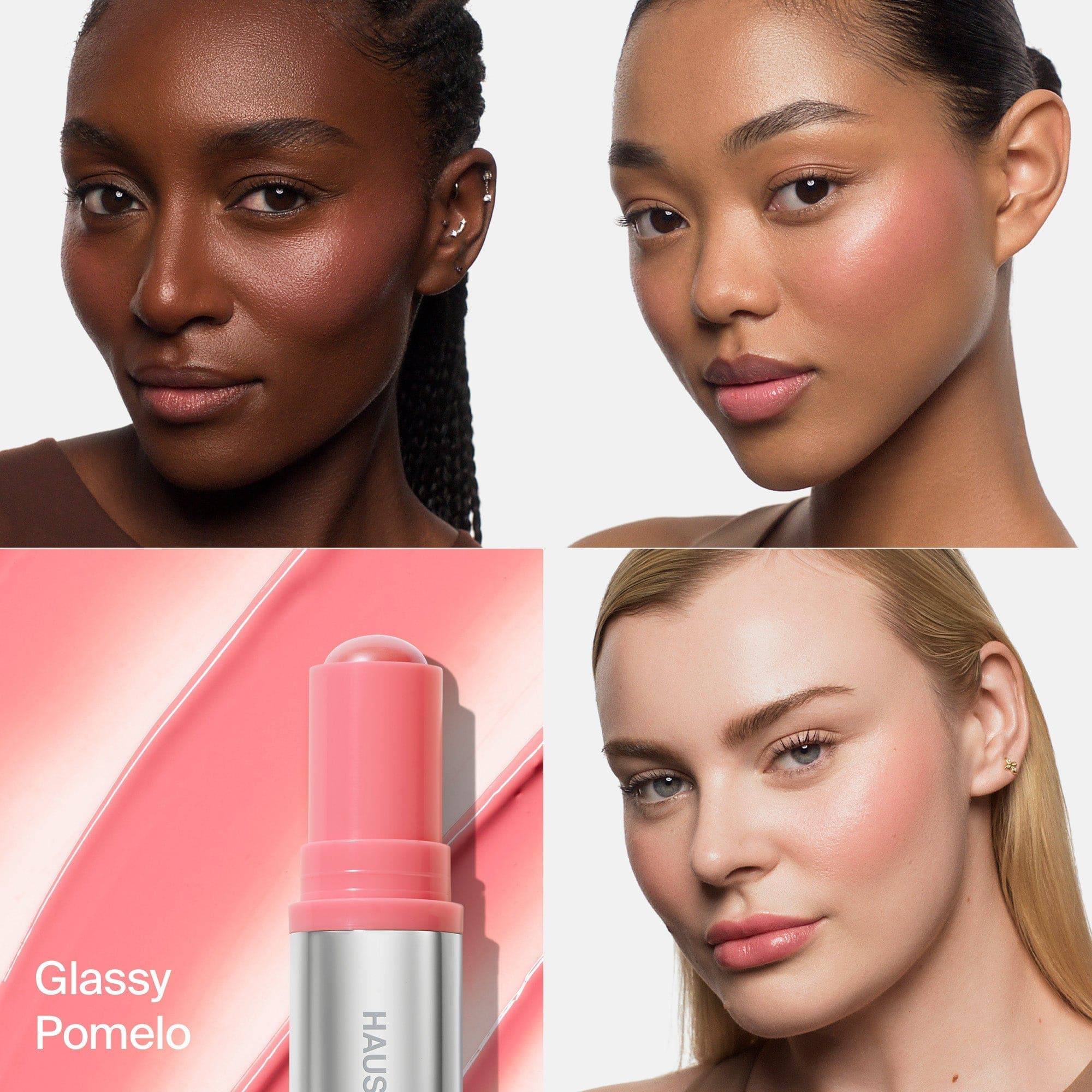 Haus Labs Color Fuse Glassy Blush Balm Stick - Allık