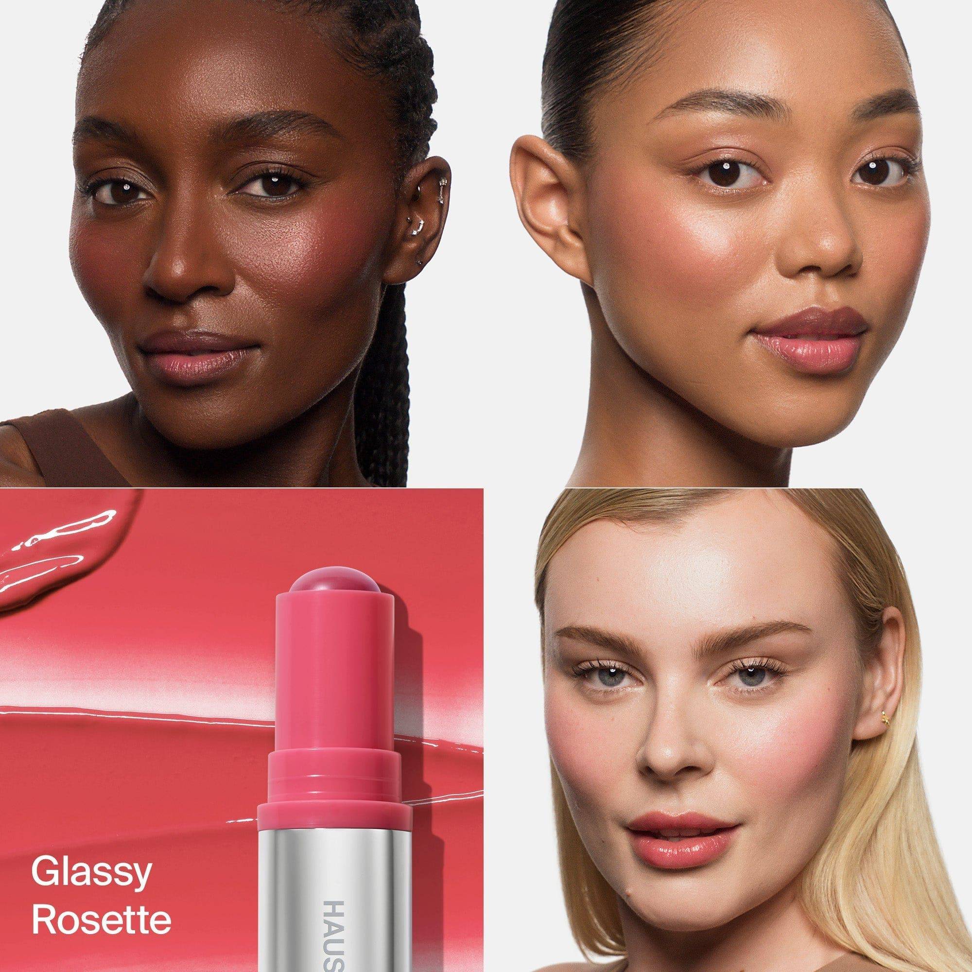 Haus Labs Color Fuse Glassy Blush Balm Stick - Allık