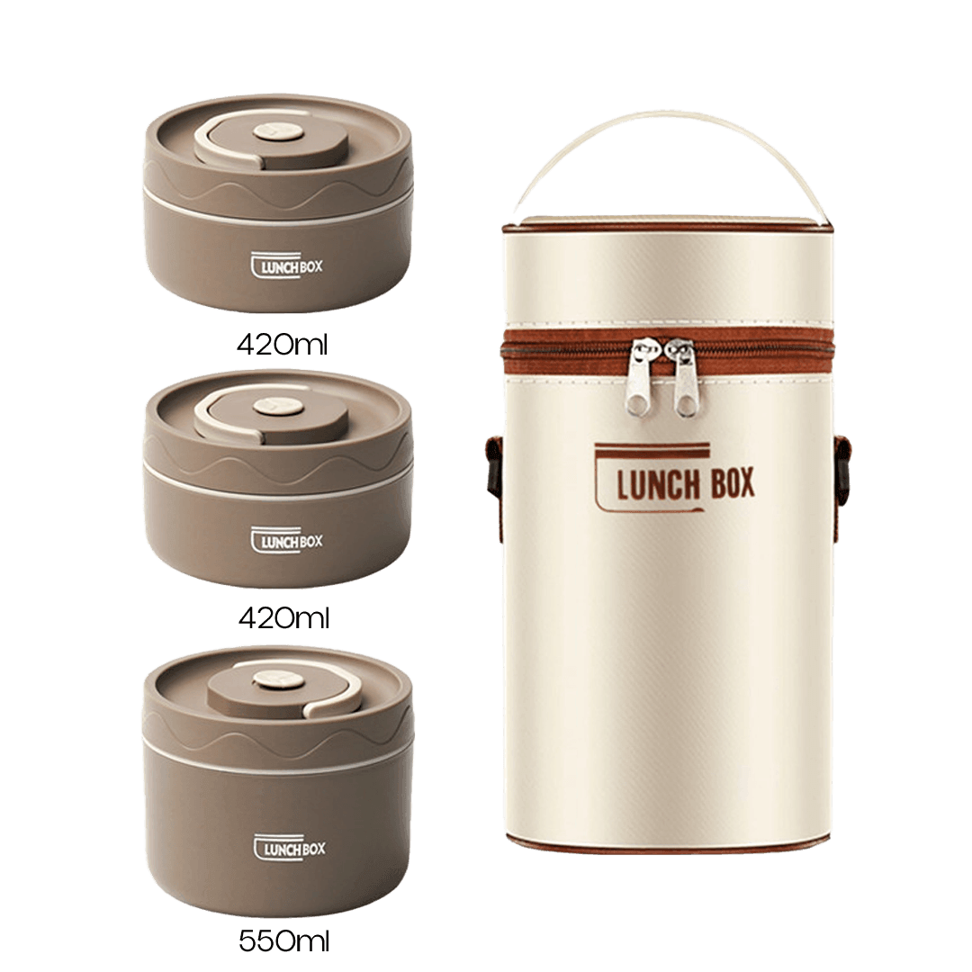 Taslark Ürün YEMEK TERMOSU | ÇELİK LUNCH BOX SERİSİ
