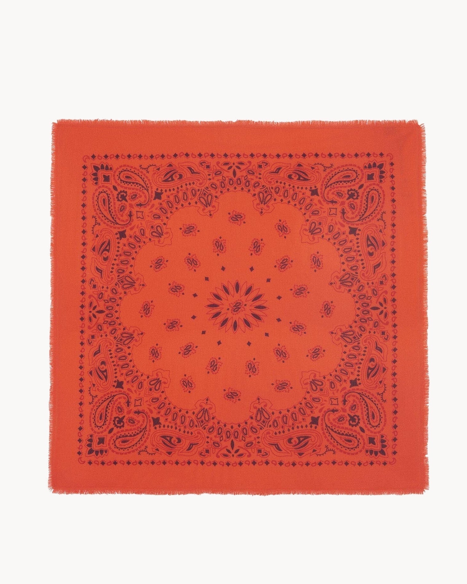 KUJTEN Large Bandana Hachiko Bico Hibiscus Orange - Bandana