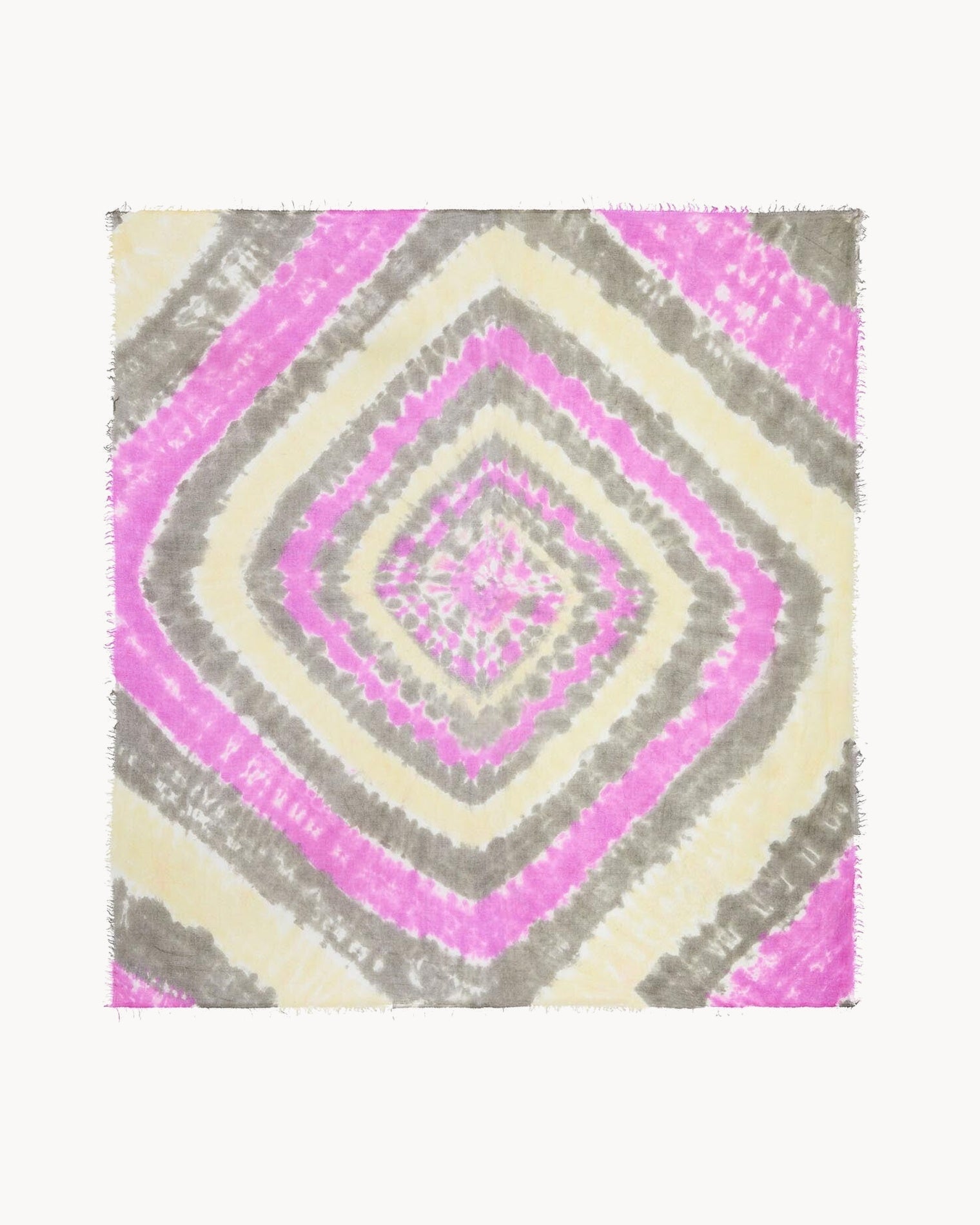 KUJTEN Very Large Bandana Effy Sunny Khaki Pink - Bandana