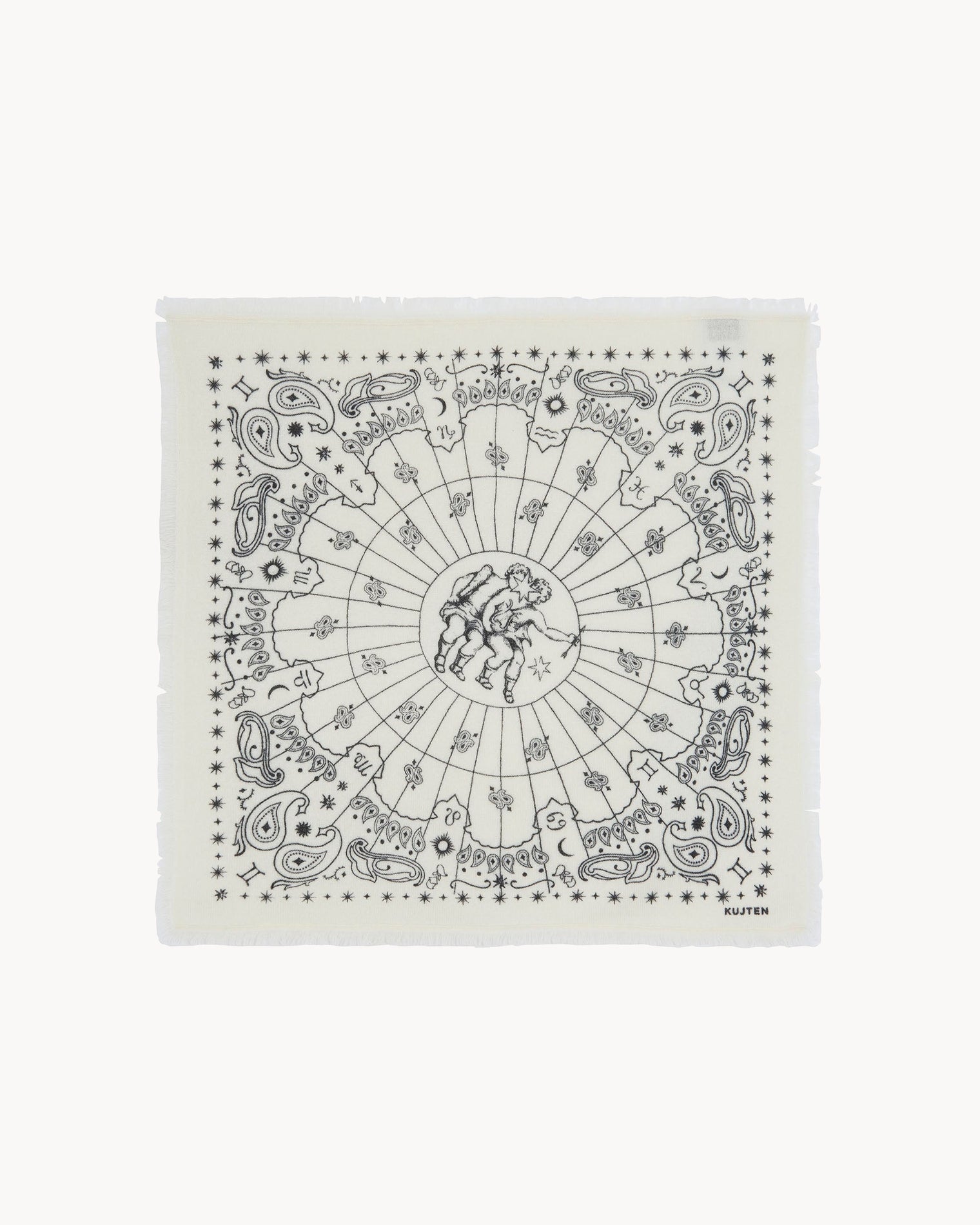 KUJTEN Small Bandana Hachi Sign Gemini - İkizler Burcu Bandanası