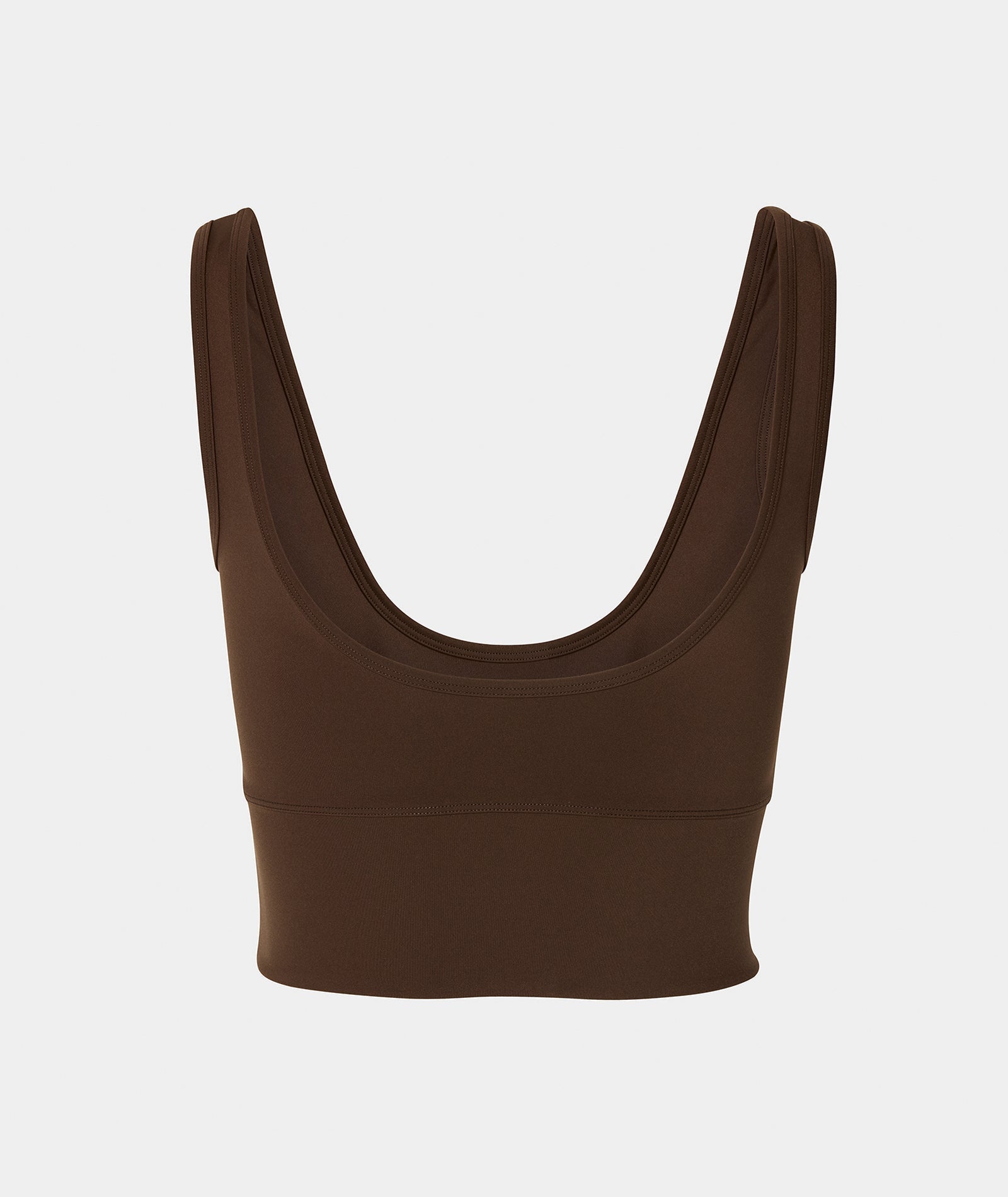 VEHLA CROPPED TANK - CHOC - Crop Atlet